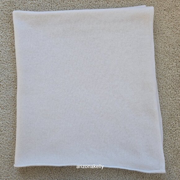 J. Crew Oversized Cashmere Wrap in Ivory PRICE FIRM - Picture 14 of 16